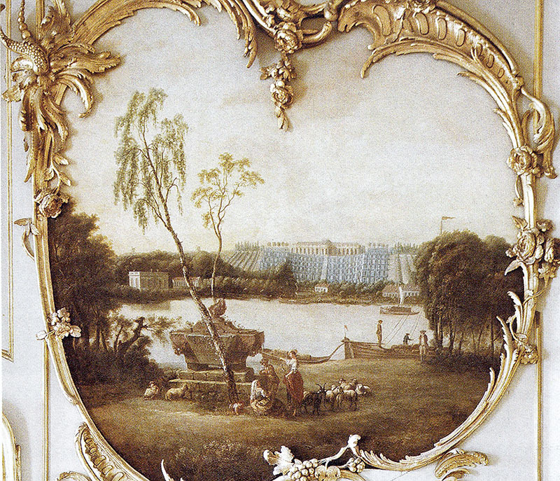 Charles Sylva Dubois, Supraporte des Konzertzimmers in Schloss Sanssouci