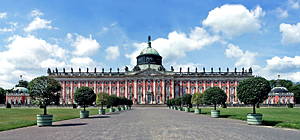 Das Neue Palais in Potsdam-Sanssouci