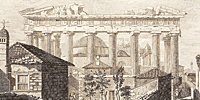 Parthenon 438 v. Chr. in »Antiquities of Athens«